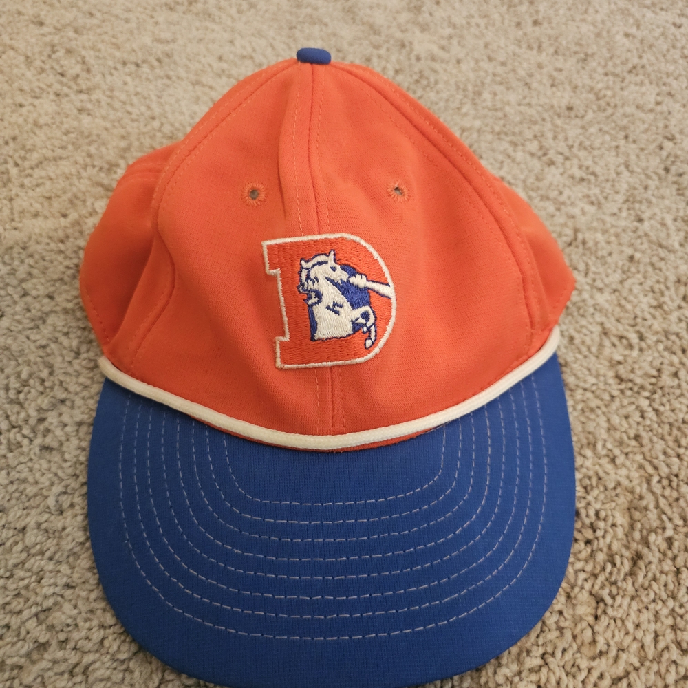 NFL Orange and Blue Denver Broncos Snap Back Hat